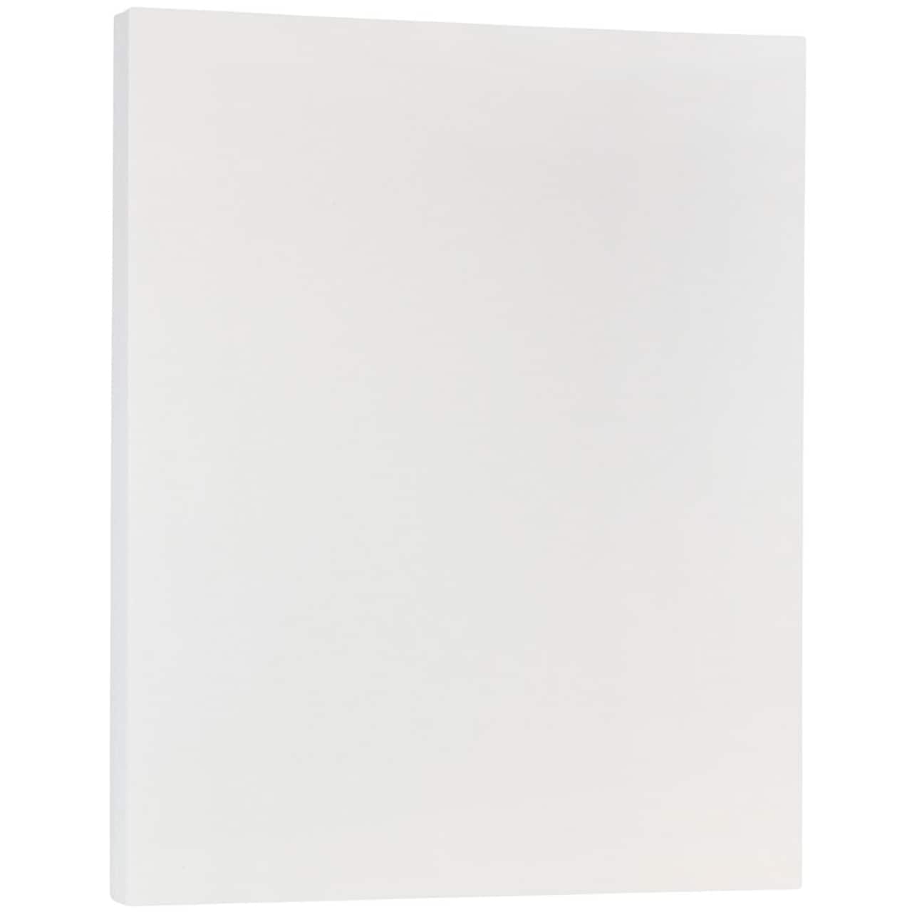JAM Paper Clear Translucent 8.5" x 11" 28lb. Vellum, 100 Sheets